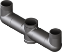 Mounting Adapter SS 2-V-2"m 2-2"