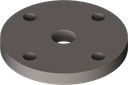 [08.2291.04] Flange Adapter DN50 SS G1"f