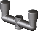 [08.0000.44] Ventilation System Assembly 2x-V G2"f