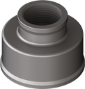 [08.2150.06] Adapter SS, 1"f - 2"f